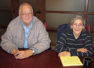 North Avenue Co-op President Rik Fenton and Secretary Jeanne Lieberman at the closing table. Photo credit: Wayne Savage