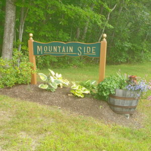 Mountainside Sign